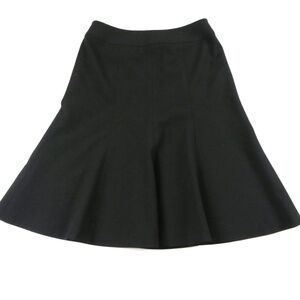 SEMANTIKS black A-line lined skirt Size 2